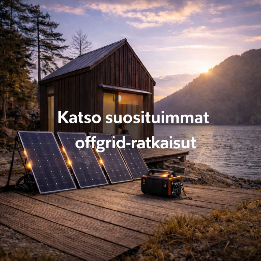 01. Mökki & off-grid – sähkö ja vesi ilman liittymiä