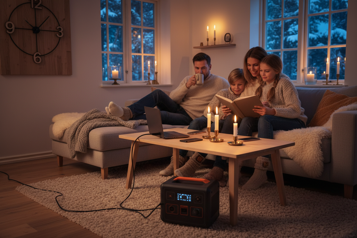 Varaudu sähkökatkoihin