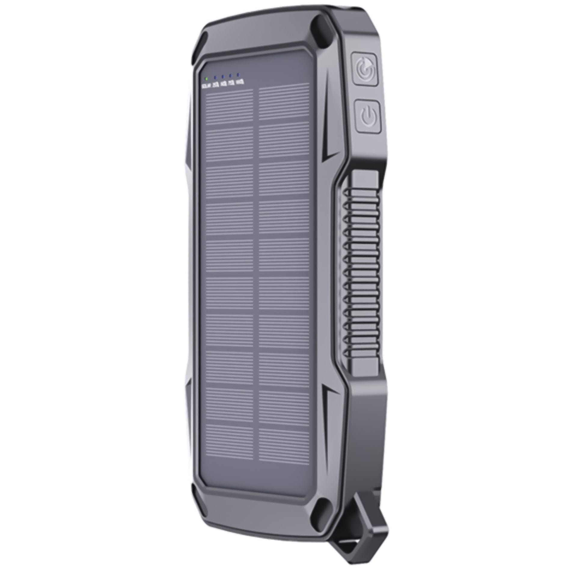 BasicNature Powerbank 10 PD Survival 10 000 mAh – Aurinkolataus, langaton lataus ja hälytin