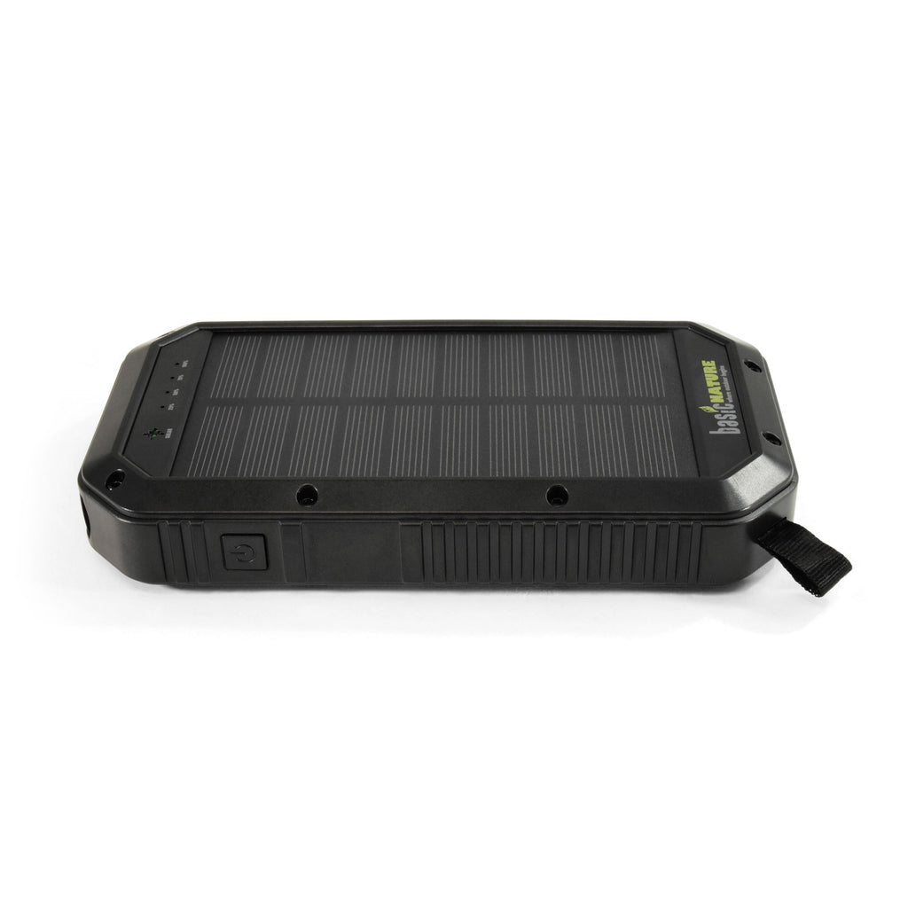 BasicNature Powerbank 20 PD 20 000 mAh – Langaton lataus, aurinkolataus ja LED-valo