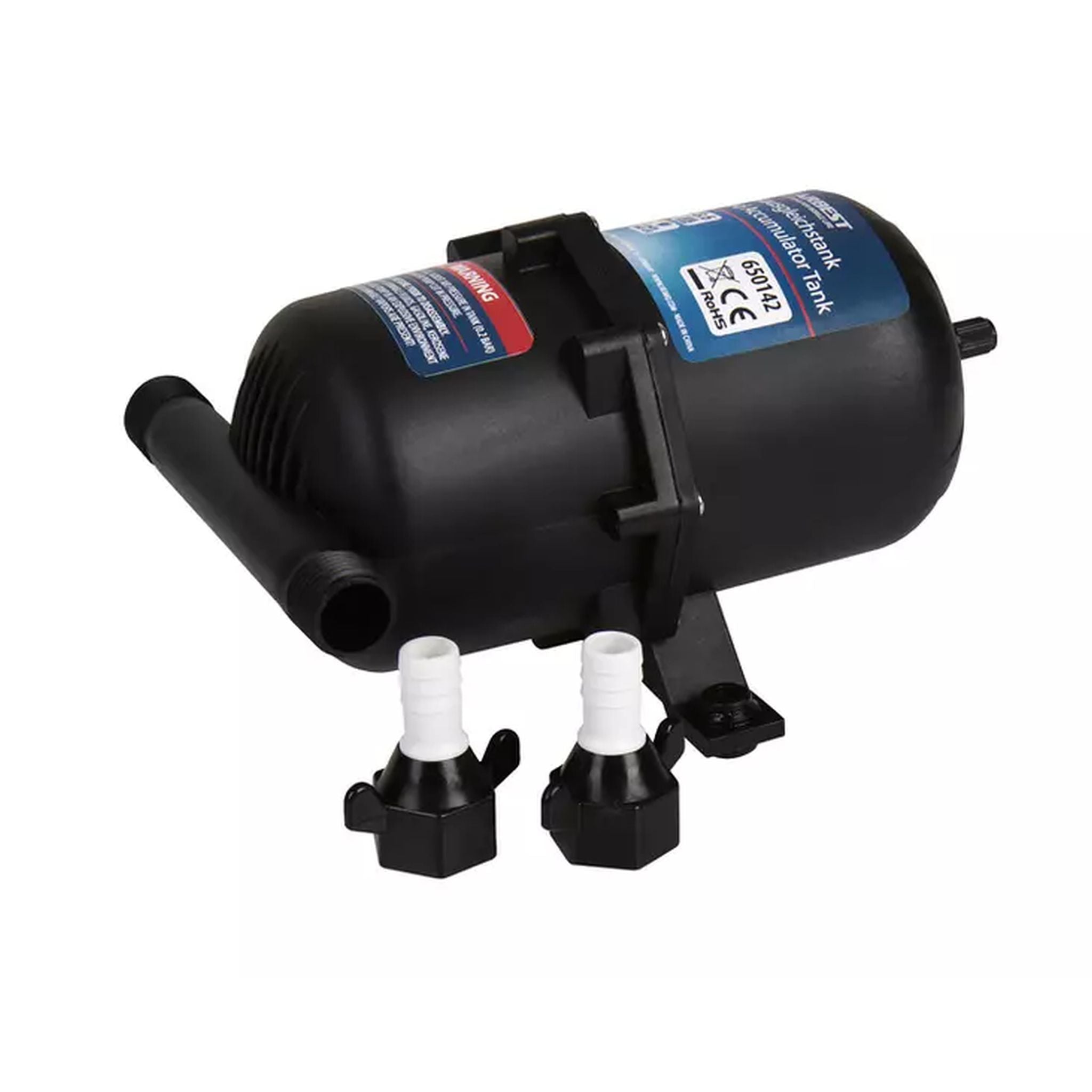 Carbest paisuntasäiliö 0,75L – tasaisempi vedenpaine ja hiljaisempi käyttö