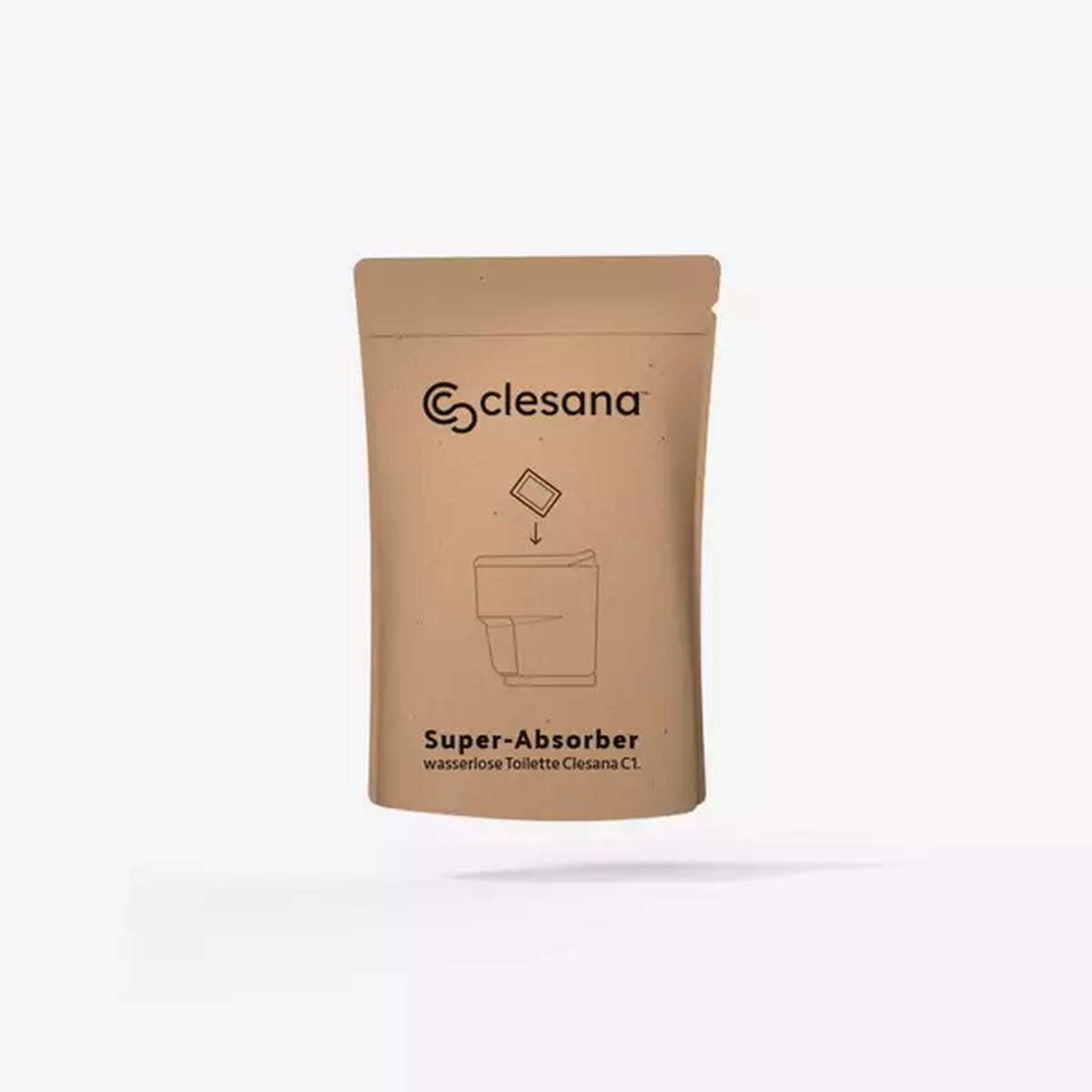 Clesana imeytyspussit – tarvike vedettömään käymälään tai Porta Pottiin