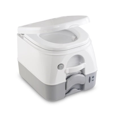 Dometic 972 matkakäymälä – kompakti, painonappihuuhtelu, 9,8 l