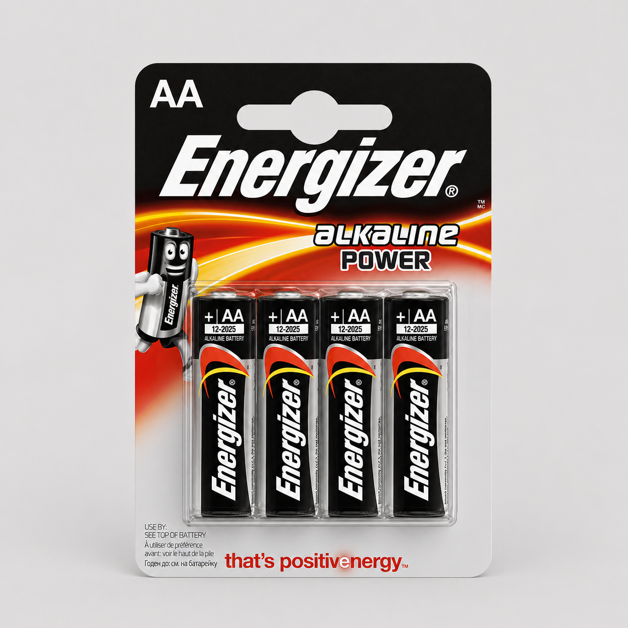 Energizer AA paristo 4-pack (LR6) Alkaline Power – kaukosäätimet, lelut ja taskulamput
