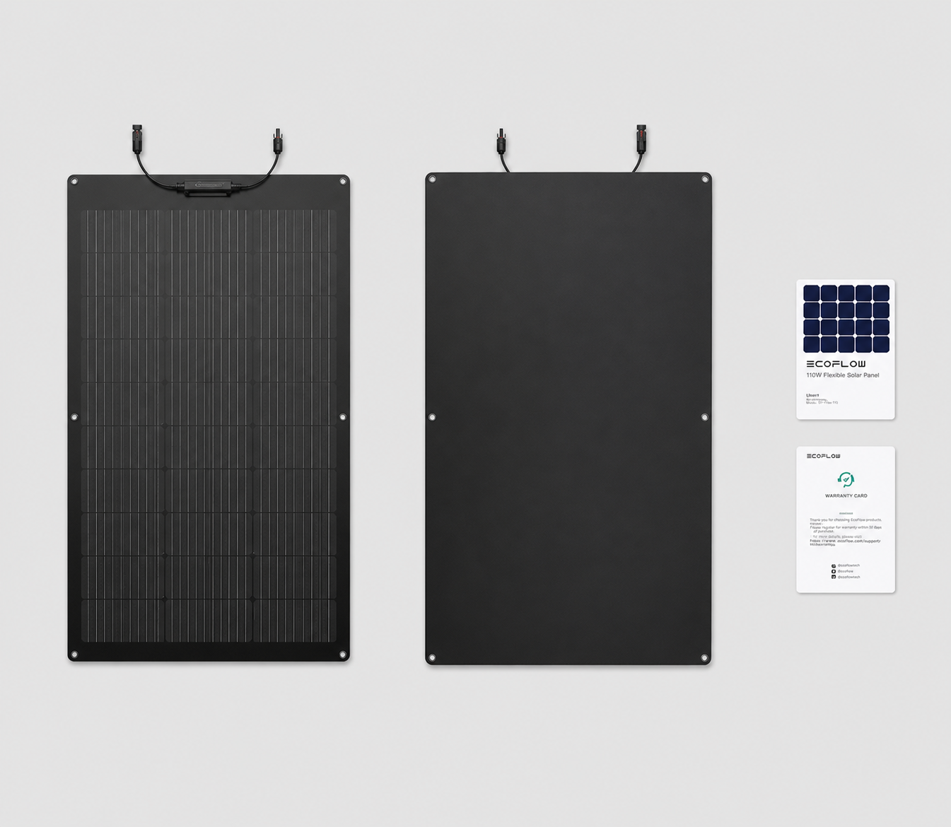 EcoFlow 100W joustava aurinkopaneeli – Kevyt ja taipuisa