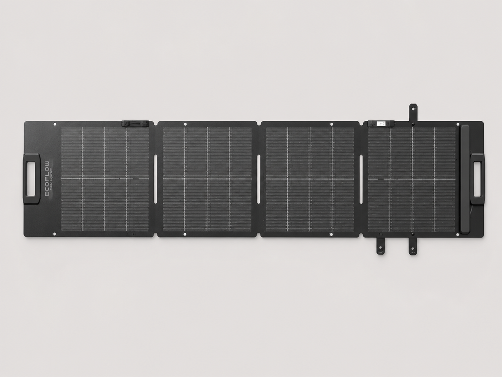 EcoFlow 110W Lightweight aurinkopaneeli – bifacial, IP68, taitettava