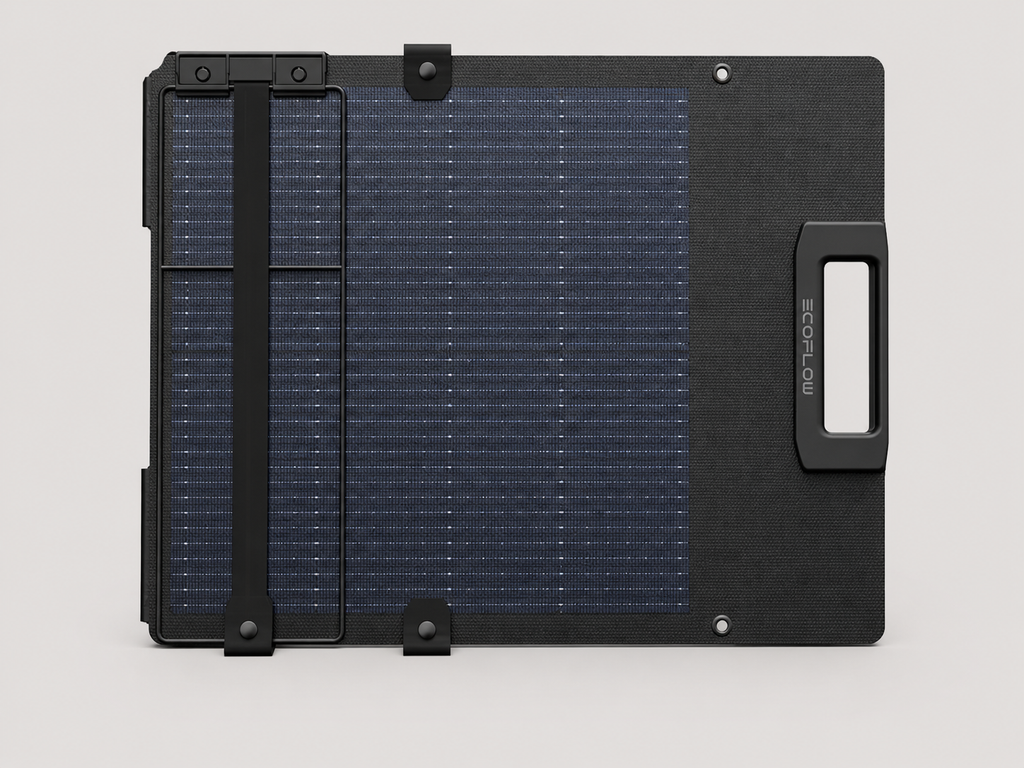 EcoFlow 110W Lightweight aurinkopaneeli – bifacial, IP68, taitettava