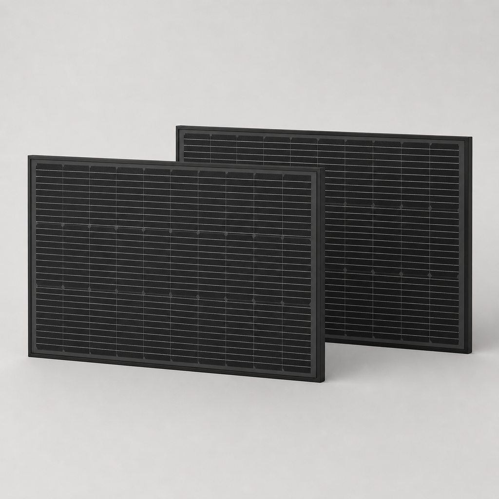 EcoFlow 2x 100W aurinkopaneelipaketti