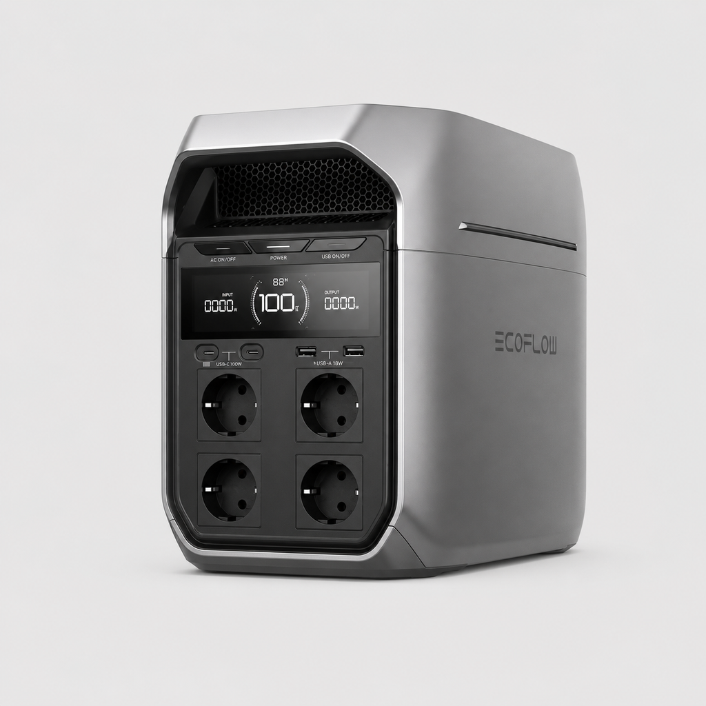 EcoFlow DELTA 3 Plus – 1024 Wh kannettava virta-asema