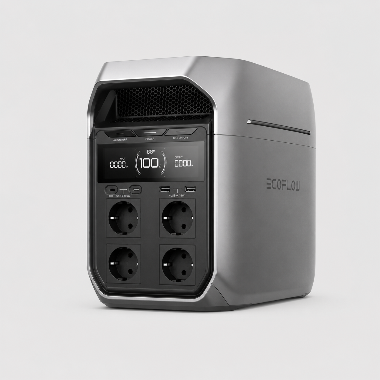 EcoFlow DELTA 3 Plus – 1024 Wh kannettava virta-asema