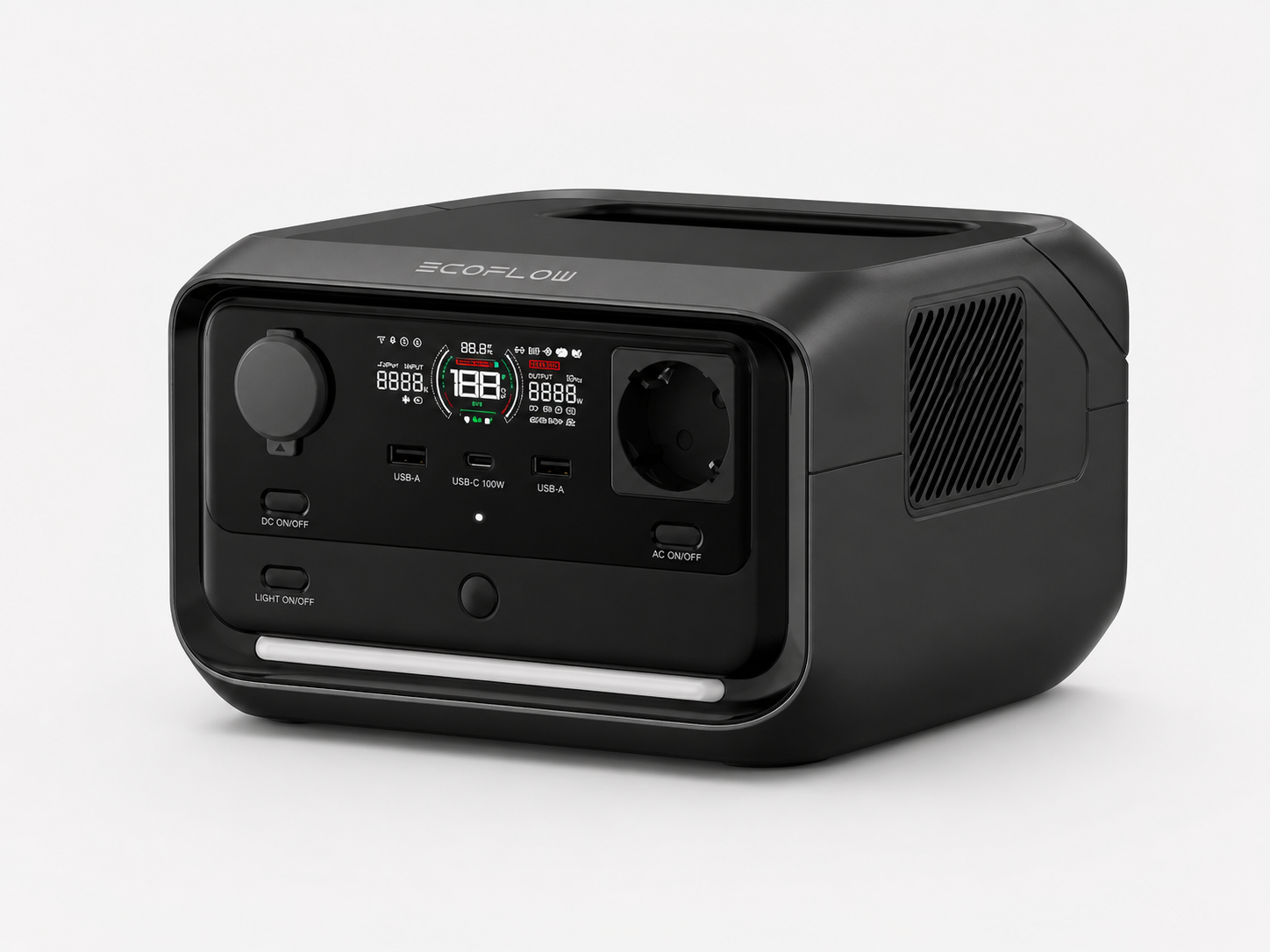 EcoFlow River 3 Plus – 286 Wh kannettava virta-asema