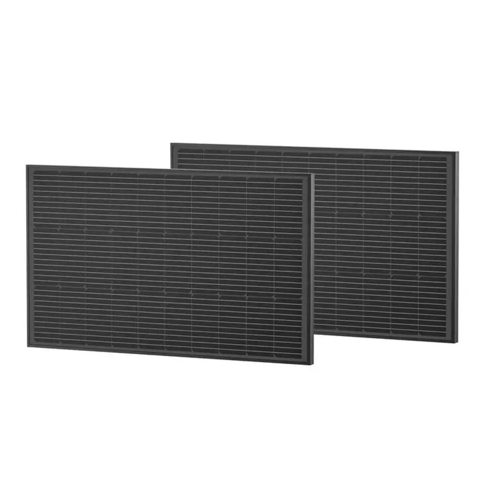 EcoFlow 2x 100W aurinkopaneelipaketti – Tehokas aurinkosähkö asennettuna