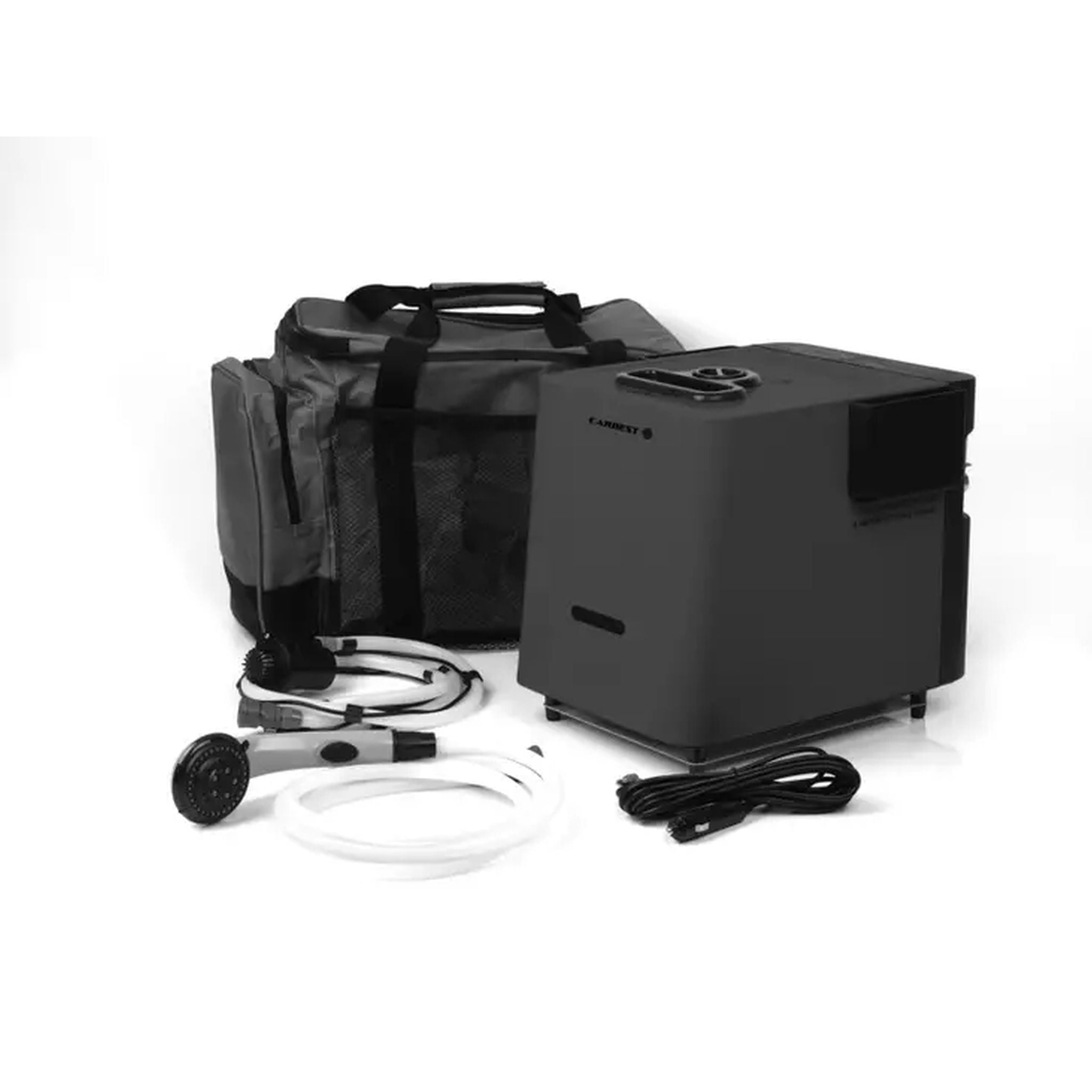 Mobiilikaasulämmitin, vedenlämmitin 50 mba – lämpimän veden tuottoon retkelle ja ajoneuvoon