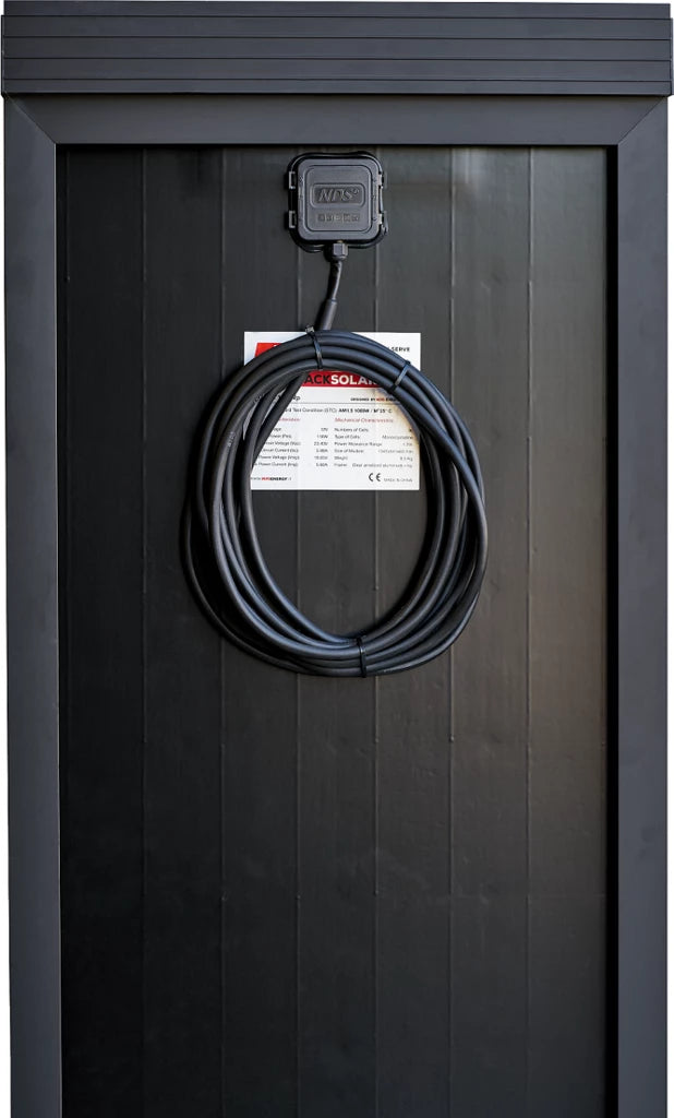 NDS BlackSolar 115Wp aurinkopaneelisarja + SunControl 320B MPPT – Bluetooth & N-Bus