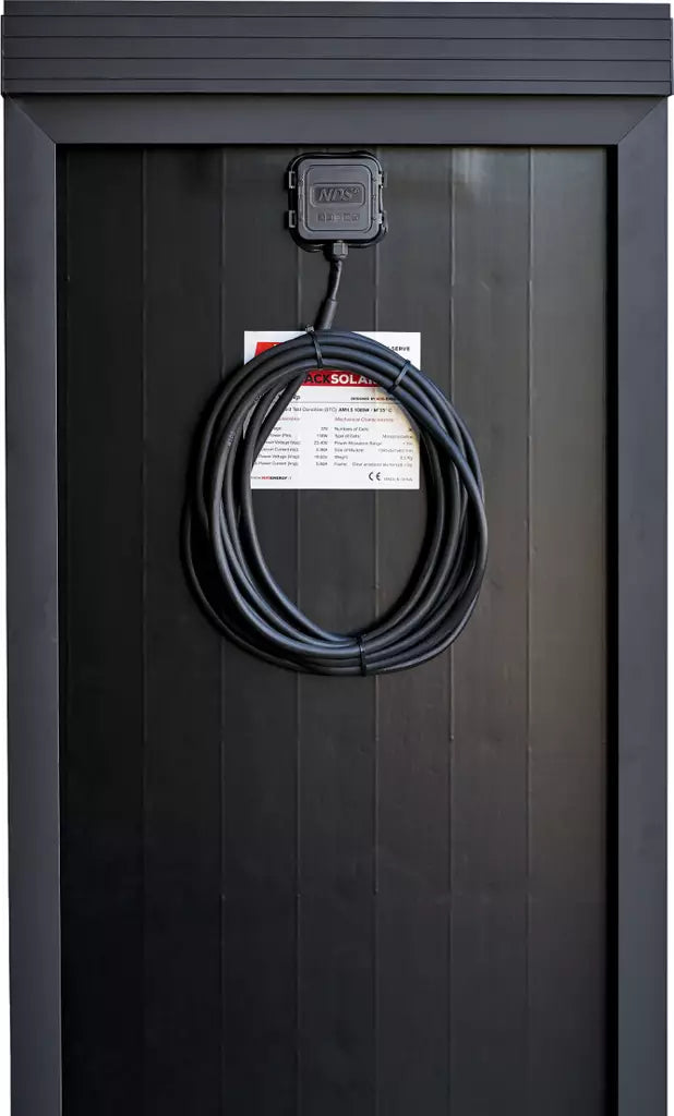 NDS BlackSolar 165Wp aurinkopaneelisarja – MPPT, Bluetooth 5.0, NBus