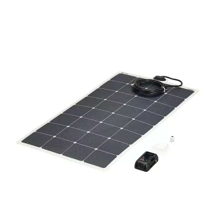 NDS SolarFlex SFS 115Wp taipuisa aurinkopaneelisarja – Sun Control 320B MPPT, Bluetooth