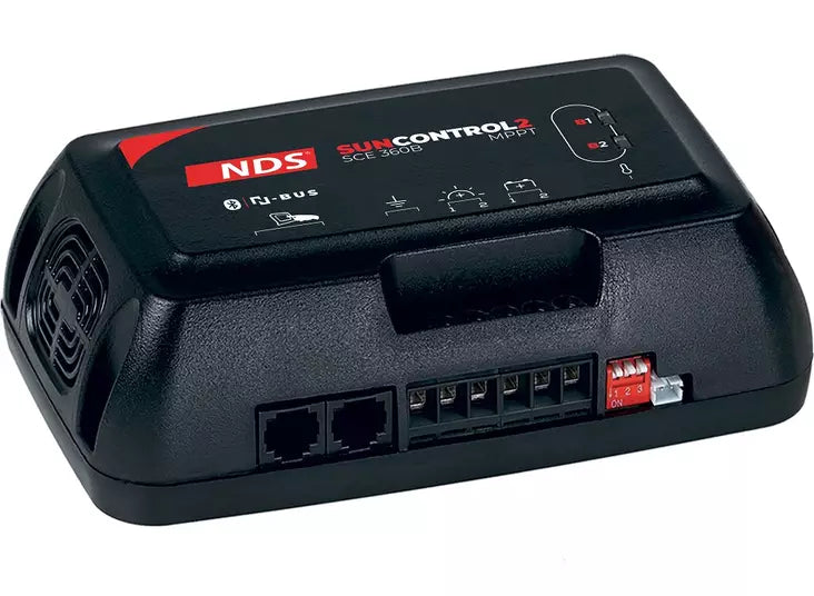 NDS SunControl 2 MPPT lataussäädin – 12V, 360W, Bluetooth, NBus