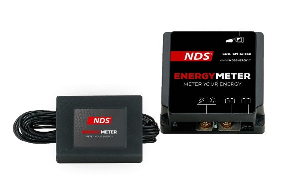NDS energiamittari akun valvontaan – kosketusnäyttö, 12V, 150A