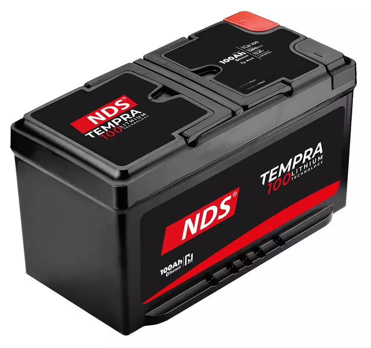 NDS Tempra LiFePO4 litiumakku – 12V, 100Ah, lämmitys, BMS, NBus