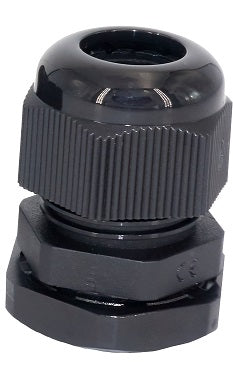 NDS musta johtoläpivienti aurinkopaneeliin – Ø 4-8 mm johdolle