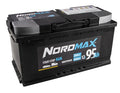 Nordmax AGM 95Ah 12V akku – 850A, huoltovapaa, diesel-lämmittimet
