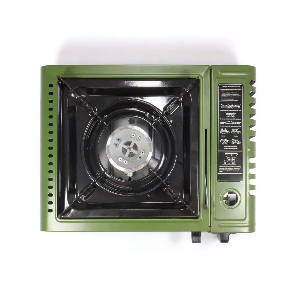 Origin Outdoors CookHeat kaasukeitin 1800W – kompakti retkikeitin piezo-sytytyksellä