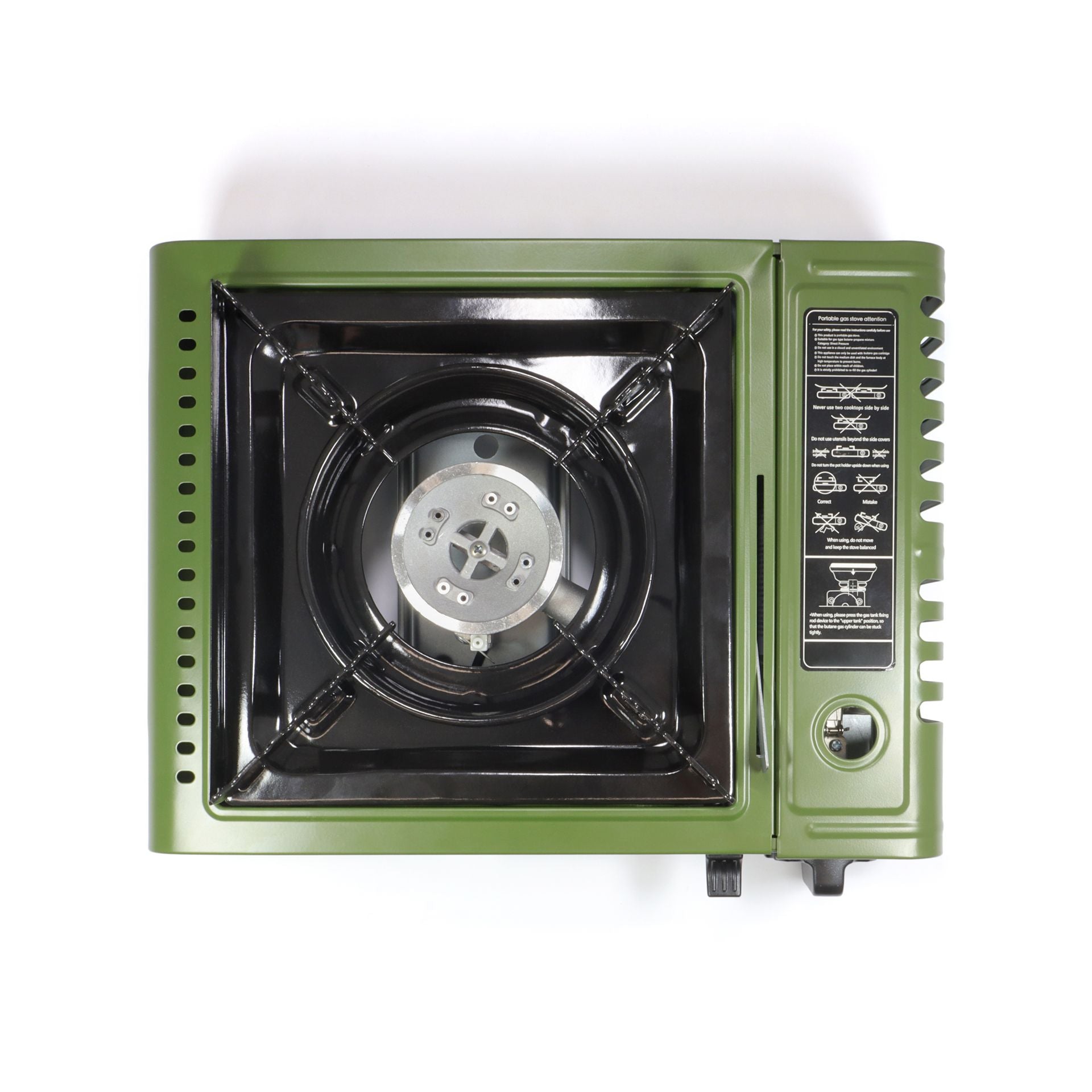 Origin Outdoors CookHeat kaasukeitin 1800W – kompakti retkikeitin piezo-sytytyksellä