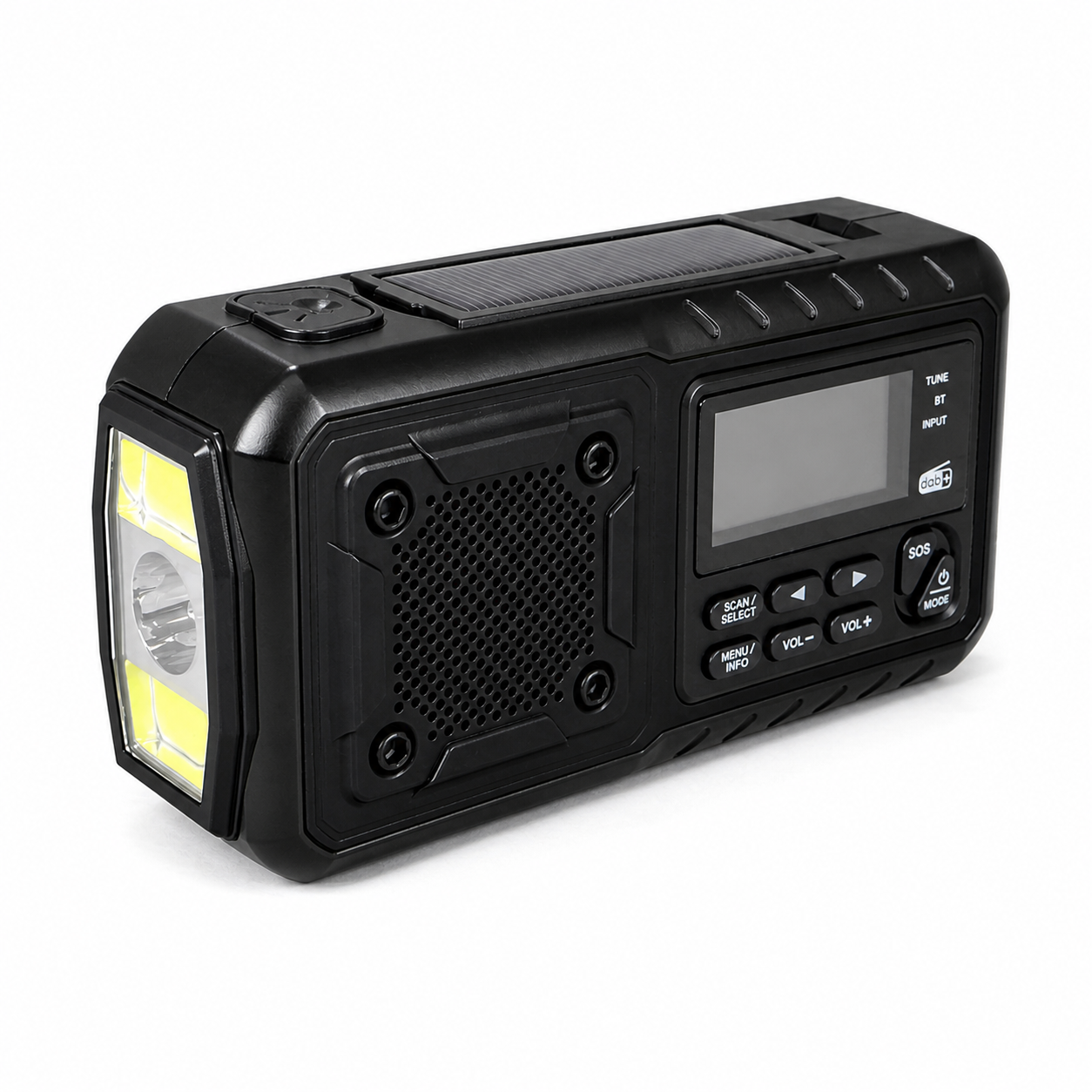 Origin Outdoors Crank Radio "Multi" DAB+ – Digitaaliradio, Bluetooth ja varavirta