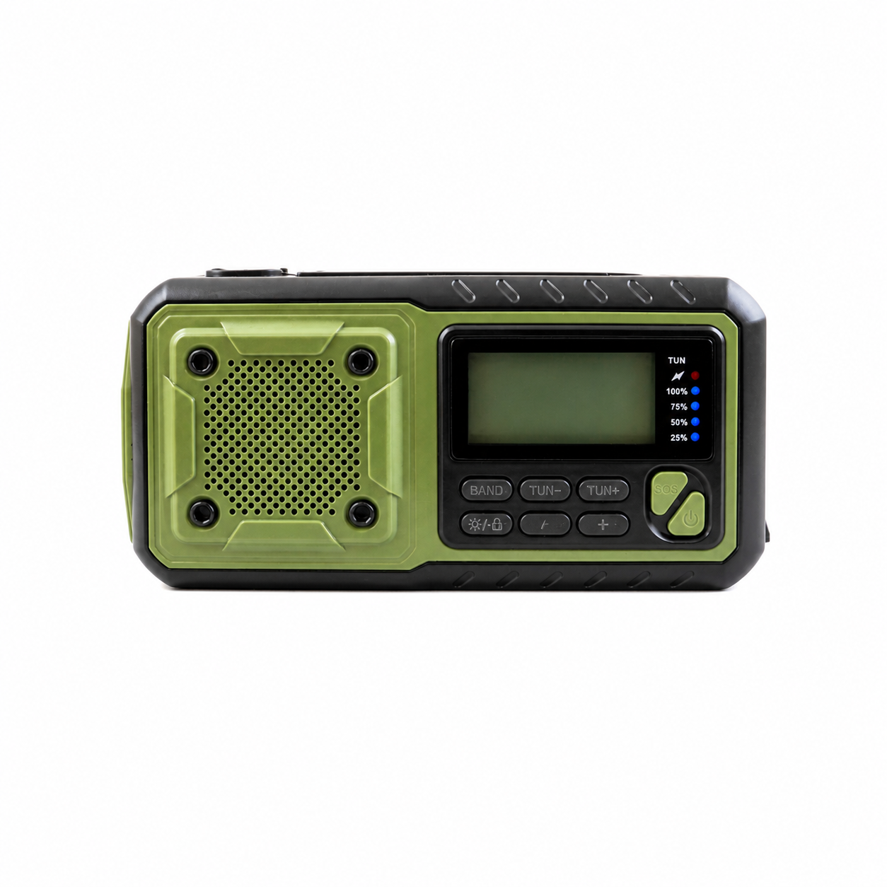Origin Outdoors Crank Radio "Multi" – Hätäradio, varavirtalähde ja taskulamppu