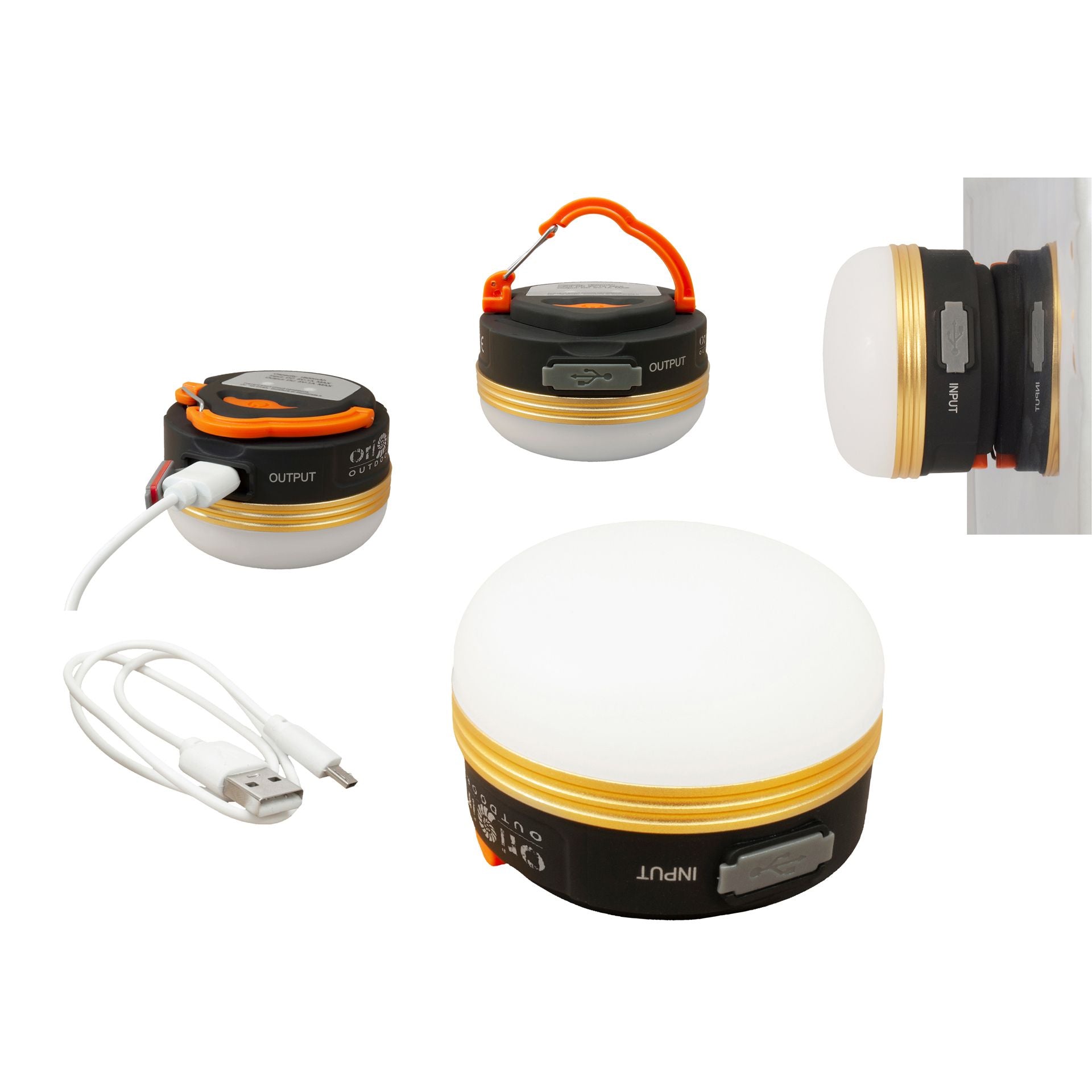 Origin Outdoors LED Camping Lamp 300 lm – Kompakti retkivalaisin powerbankilla
