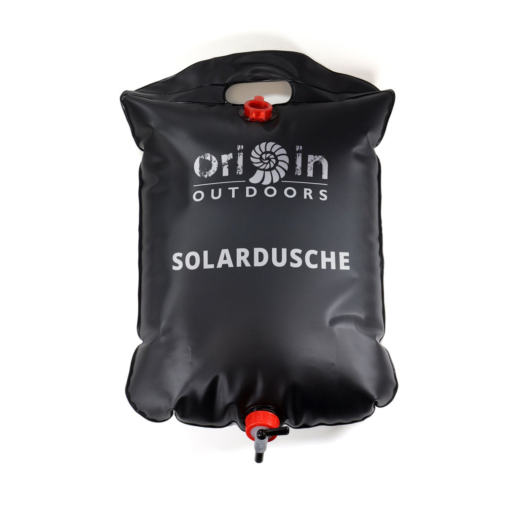 Origin Outdoors Solar Shower 20L – Aurinkolämmitteinen retkisuihku