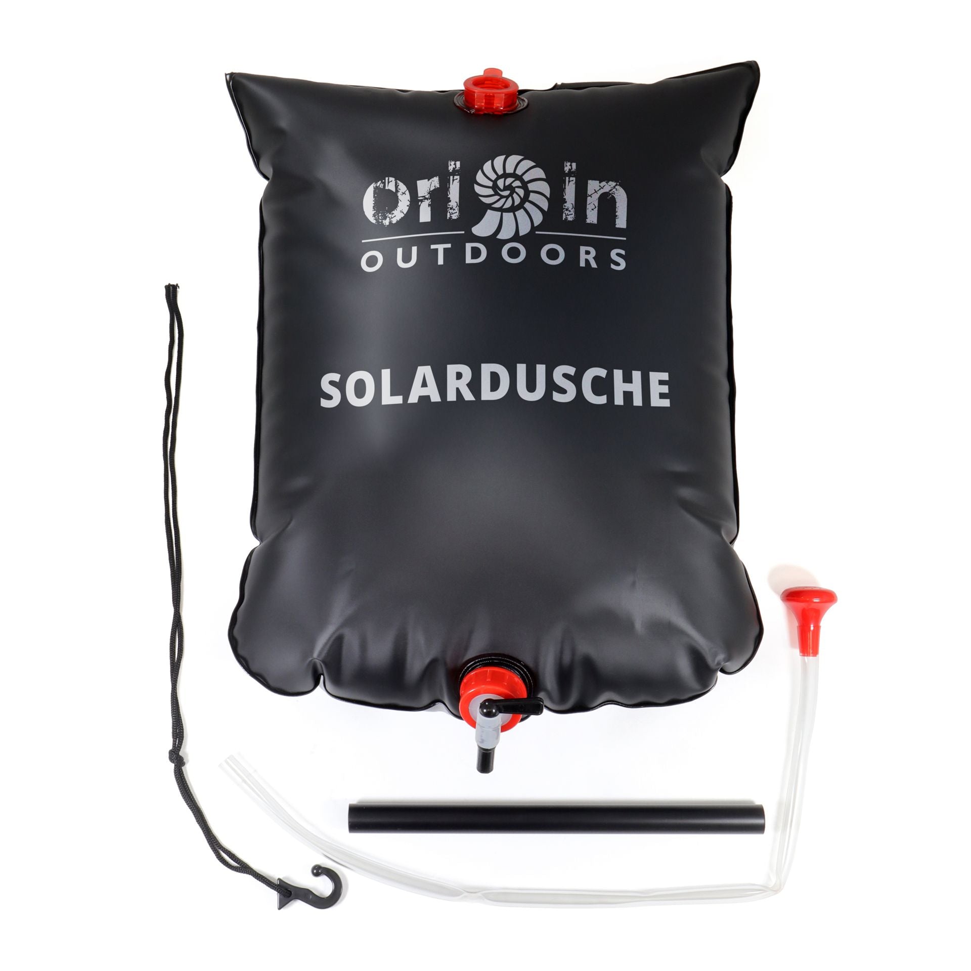 Origin Outdoors Solar Shower 20L – Aurinkolämmitteinen retkisuihku