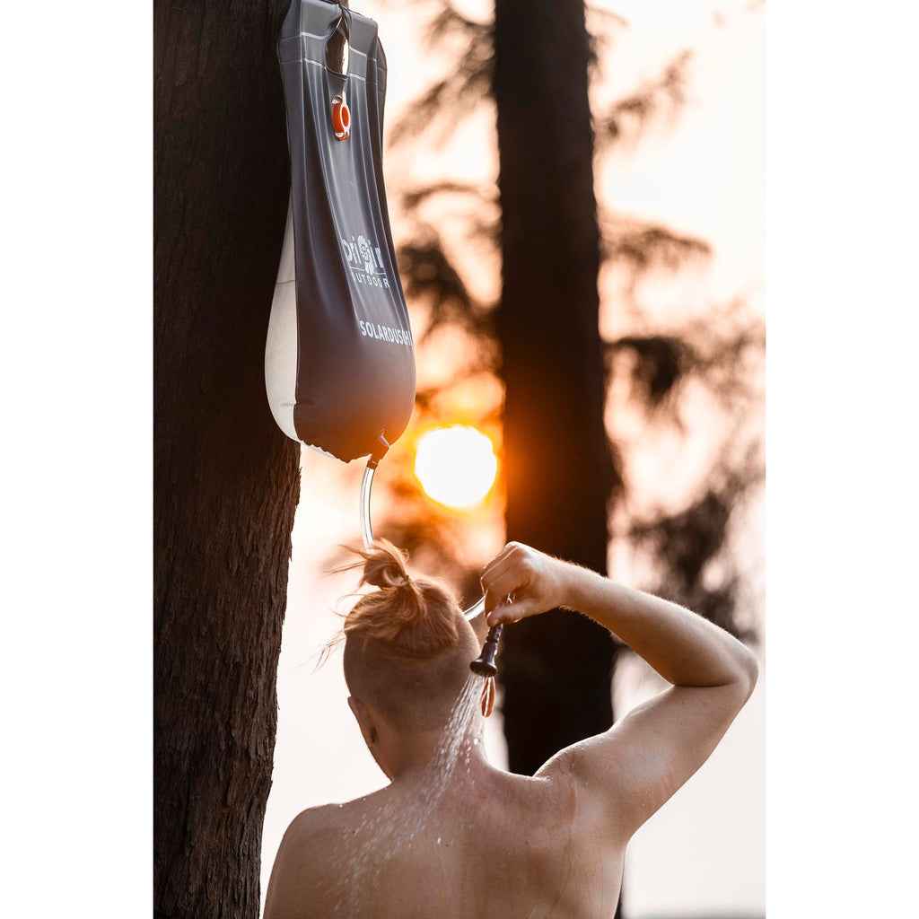 Origin Outdoors Solar Shower 20L – Aurinkolämmitteinen retkisuihku