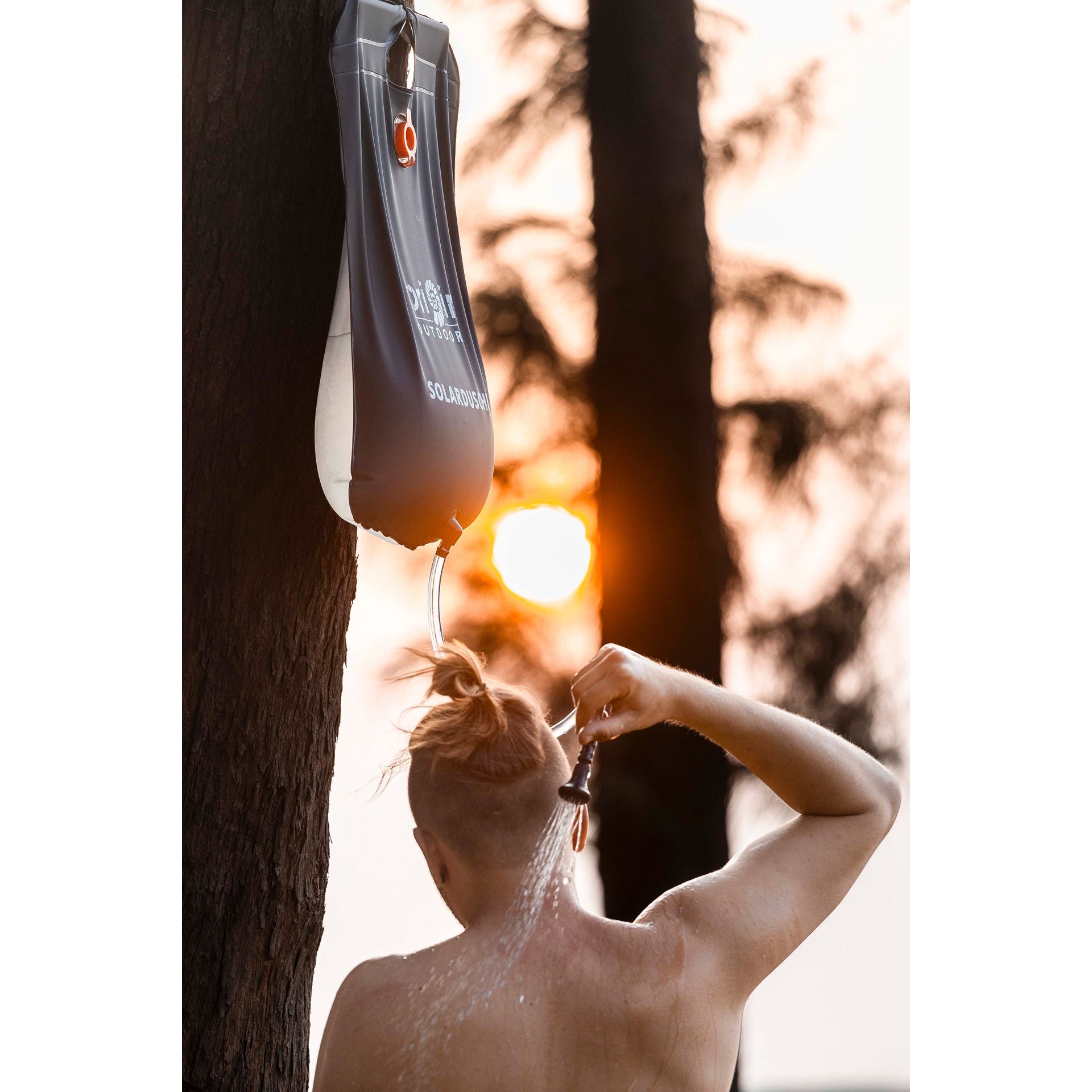 Origin Outdoors Solar Shower 20L – Aurinkolämmitteinen retkisuihku
