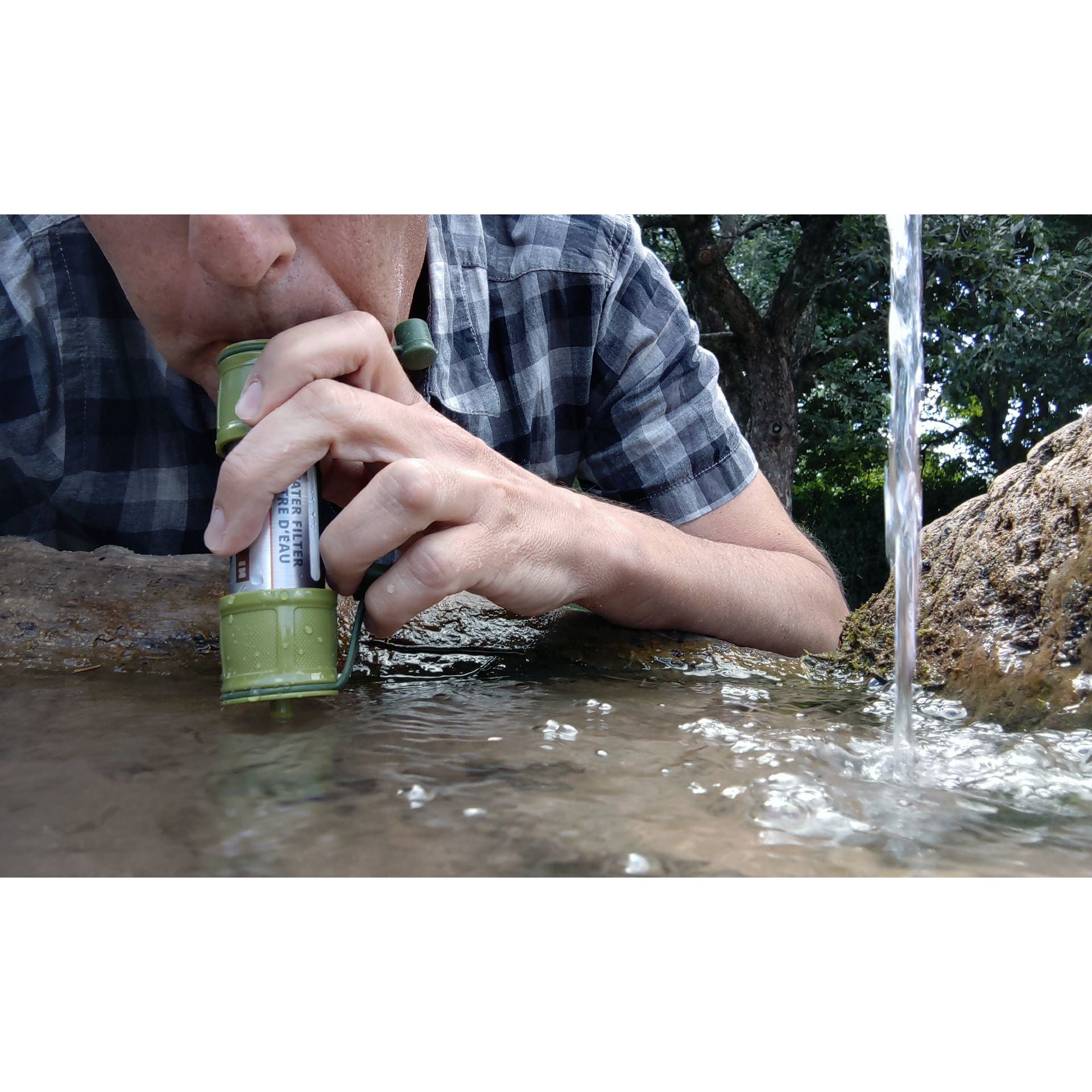 Origin Outdoors vedenpuhdistin 100 000 L – 0,1 µm, 138 g, backflush