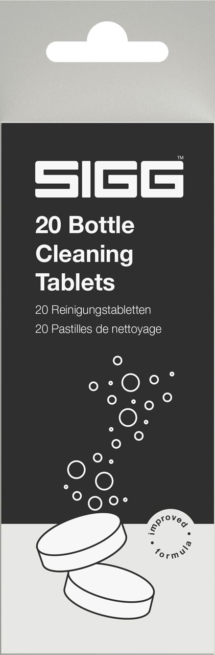SIGG Bottle Clean puhdistustabletit 20 kpl – juomapulloille ja termospulloille