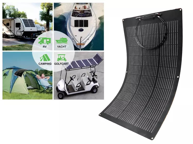 Woima 200W taipuisa aurinkopaneeli – tehokas ja joustava ratkaisu liikkuvaan käyttöön