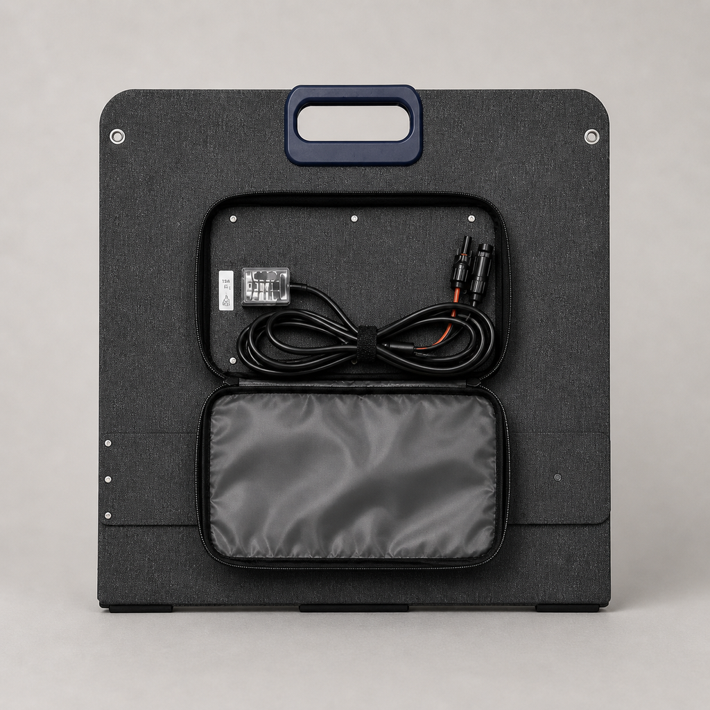 Woima 200W taitettava aurinkopaneeli – IP67, MC4, 6 kg