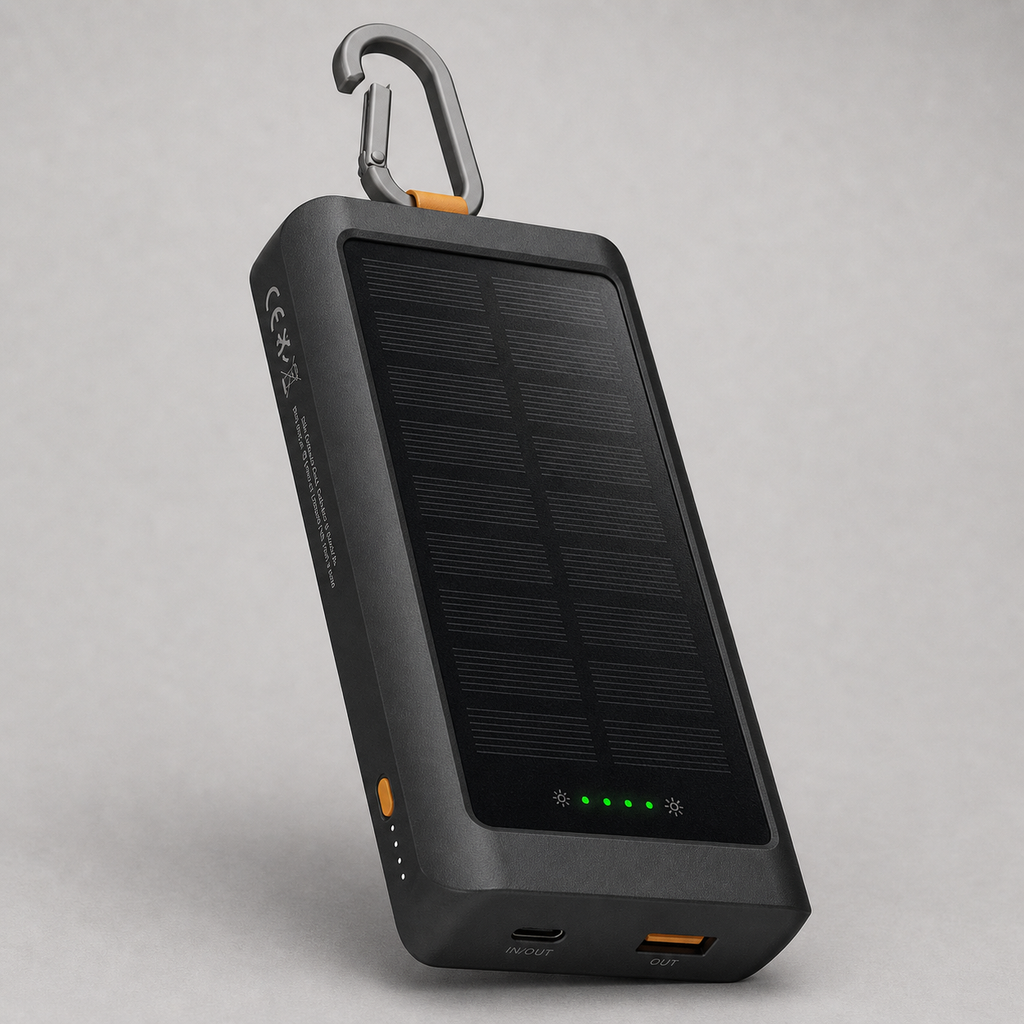 Xtorm Go2 varavirtalähde aurinkokennolla – 10 000 mAh, 15W