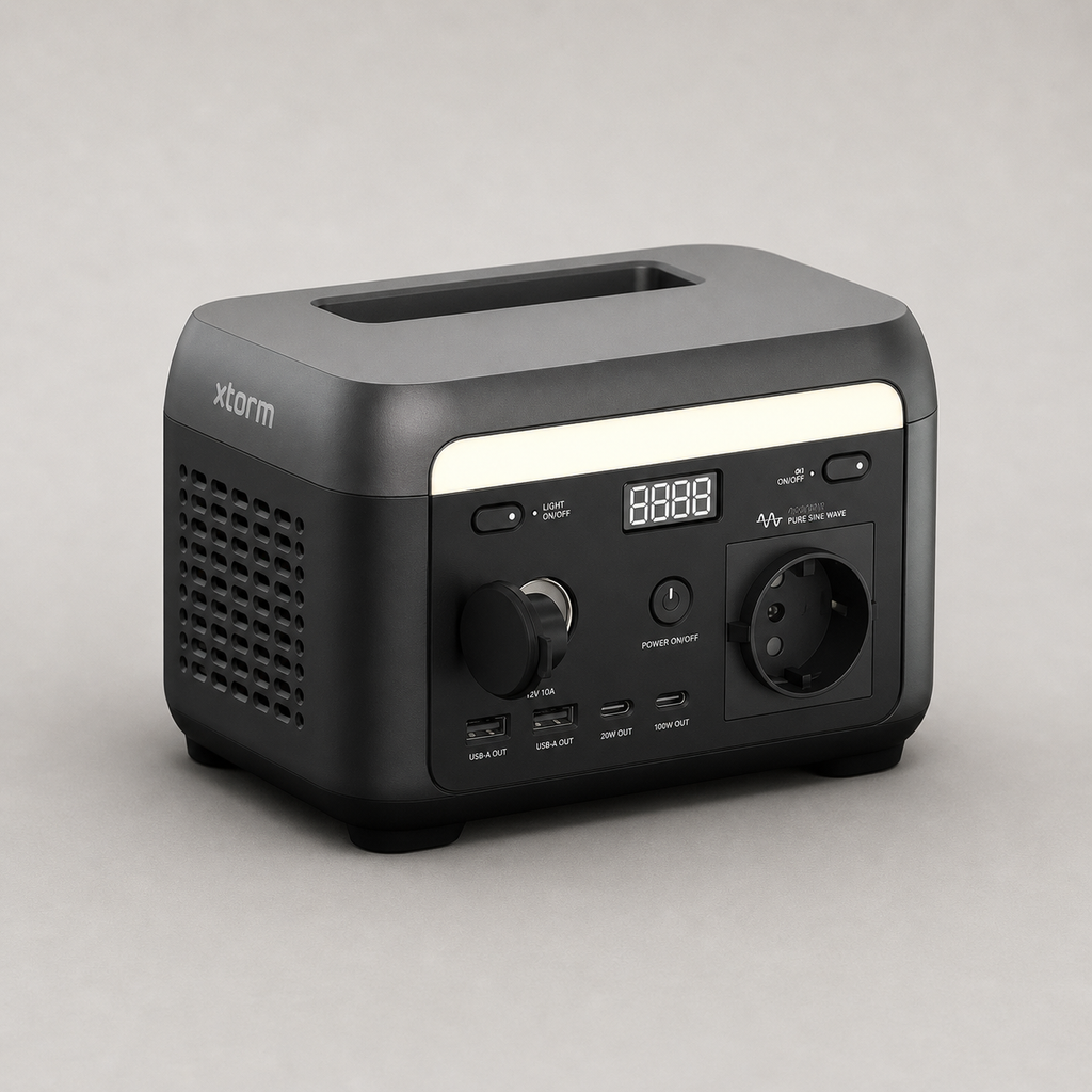 Xtorm Smart Power Station 200W – 102 Wh kannettava virtalähde