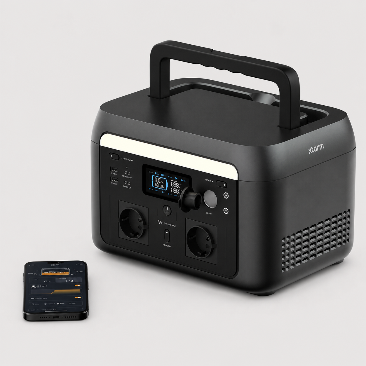 Xtorm Smart Power Station 600W – 512 Wh kannettava virta-asema