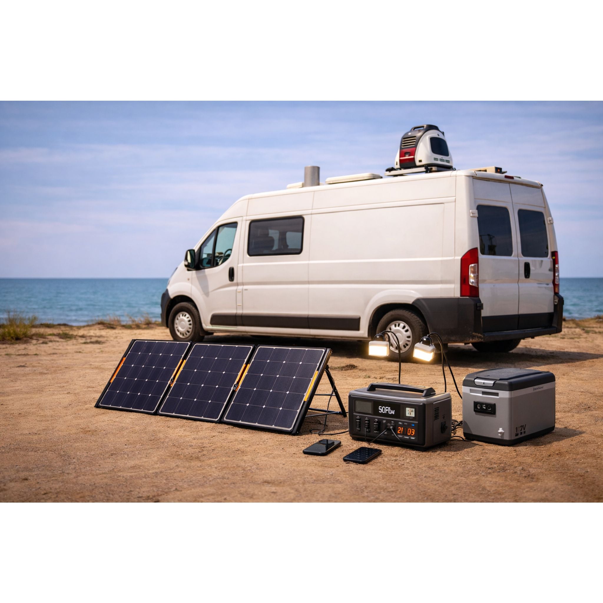 PRO Vanlife – sähkö, kylmäsäilytys ja arjen mukavuus
